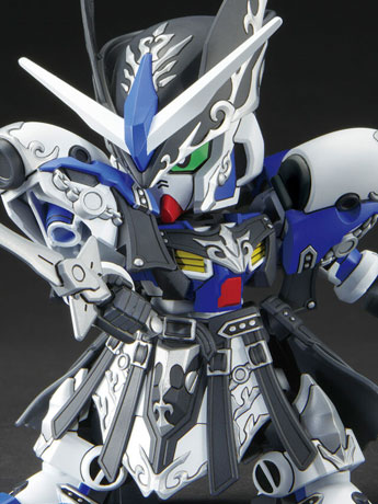 SD Gundam World Heroes: The Legend of Dragon Knight SDW Heroes Leif Gundam GP04 Model Kit Gallery Image 2
