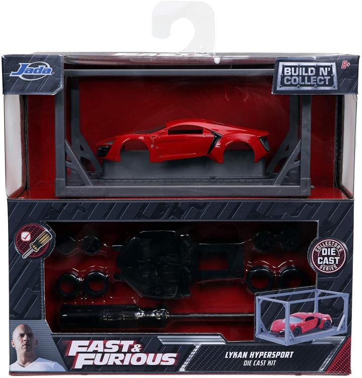 Fast & Furious Build N' Collect Lykan HyperSport 1/55 Scale Die-Cast Kit Gallery Image 6