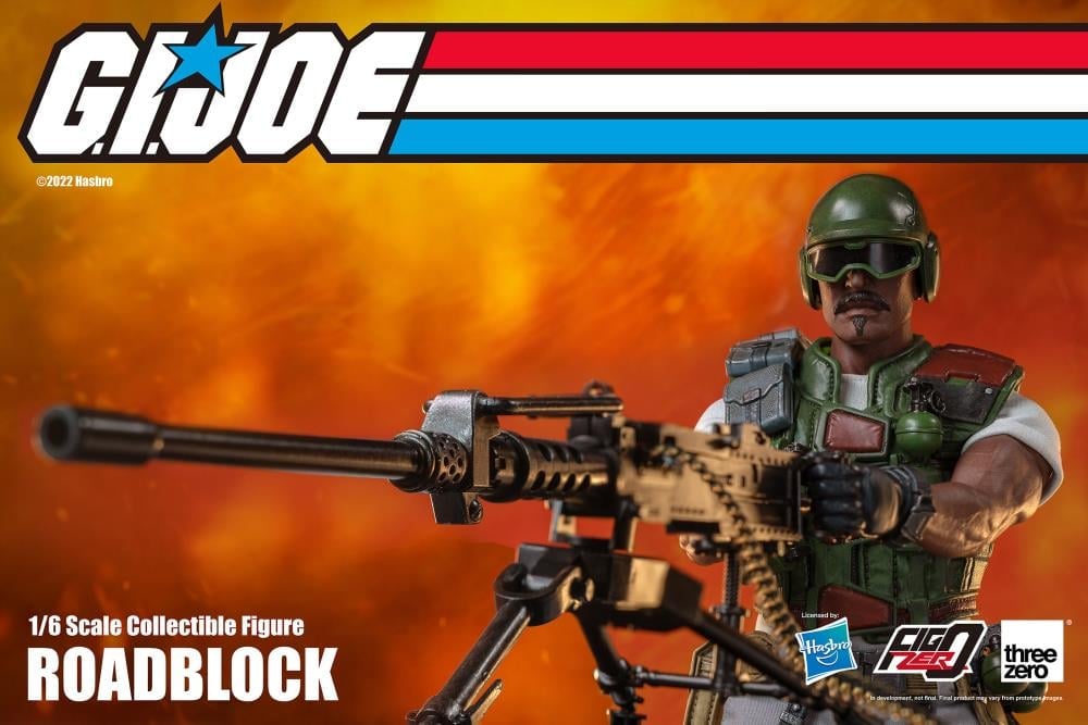 G.I.Joe FigZero Roadblock 1/6 Scale Collectible Figure Gallery Image 11
