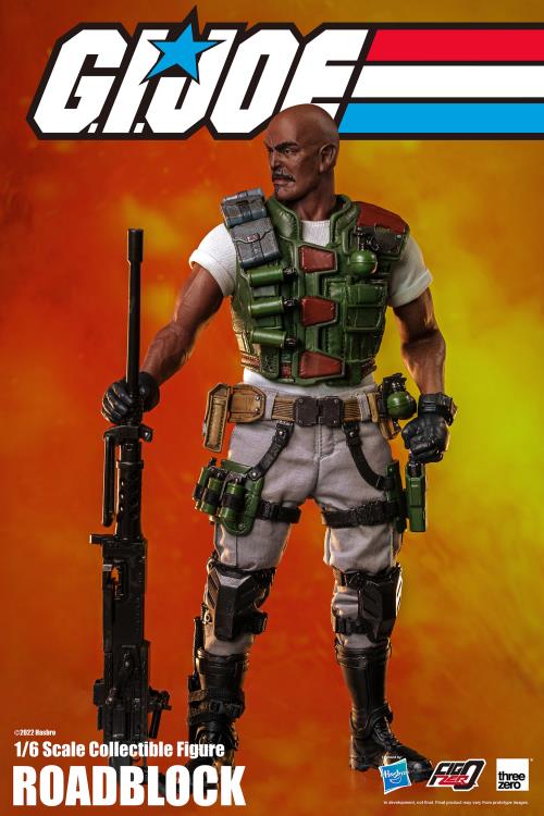 G.I.Joe FigZero Roadblock 1/6 Scale Collectible Figure Gallery Image 6