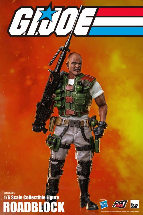G.I.Joe FigZero Roadblock 1/6 Scale Collectible Figure Gallery Image 5