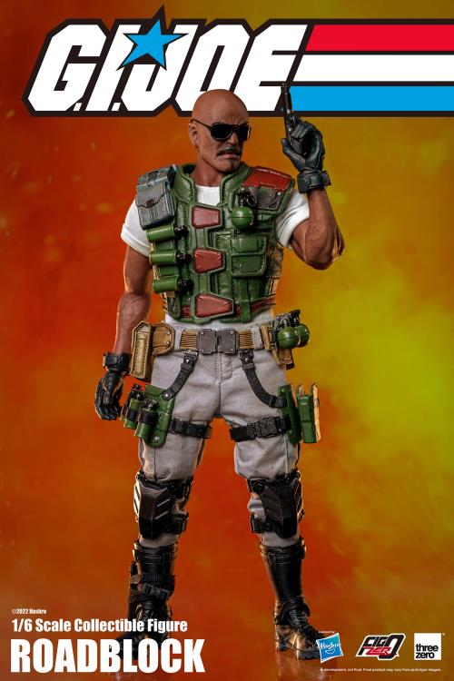 G.I.Joe FigZero Roadblock 1/6 Scale Collectible Figure Gallery Image 4