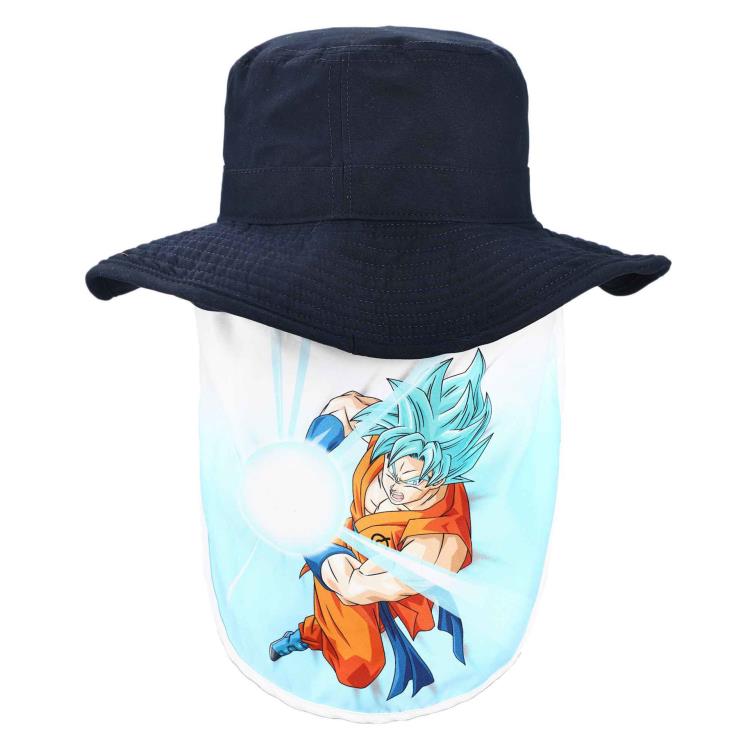 Dragon Ball Z Goku Neck Drape Sun Hat Gallery Image 4