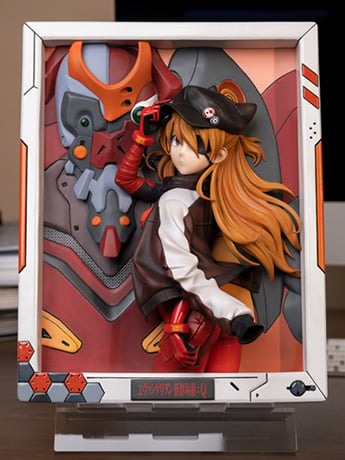 Rebuild of Evangelion Shikinami Asuka Langley 3D Art Frame Gallery Image 2
