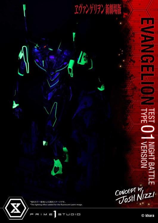 Rebuild of Evangelion Ultimate Diorama Masterline EVA Test Type-01 (Night Battle Ver.) Limited Edition Statue Gallery Image 51