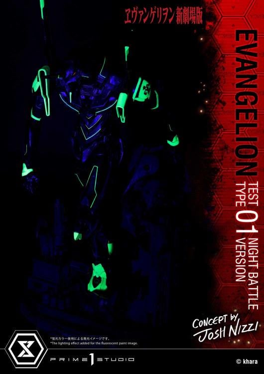 Rebuild of Evangelion Ultimate Diorama Masterline EVA Test Type-01 (Night Battle Ver.) Limited Edition Statue Gallery Image 50