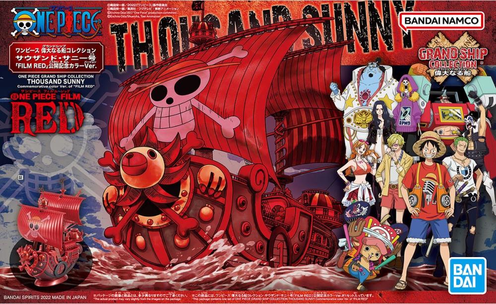 One Piece Grand Ship Collection Thousand Sunny (Film Red
