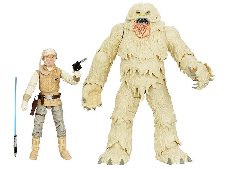 Star Wars: The Black Series Deluxe 6" Luke Skywalker & Wampa Gallery Image 1