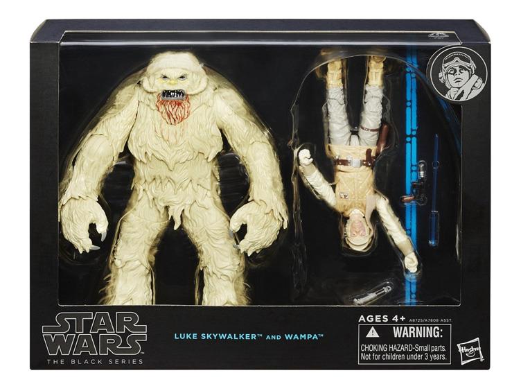 Star Wars: The Black Series Deluxe 6" Luke Skywalker & Wampa Gallery Image 2