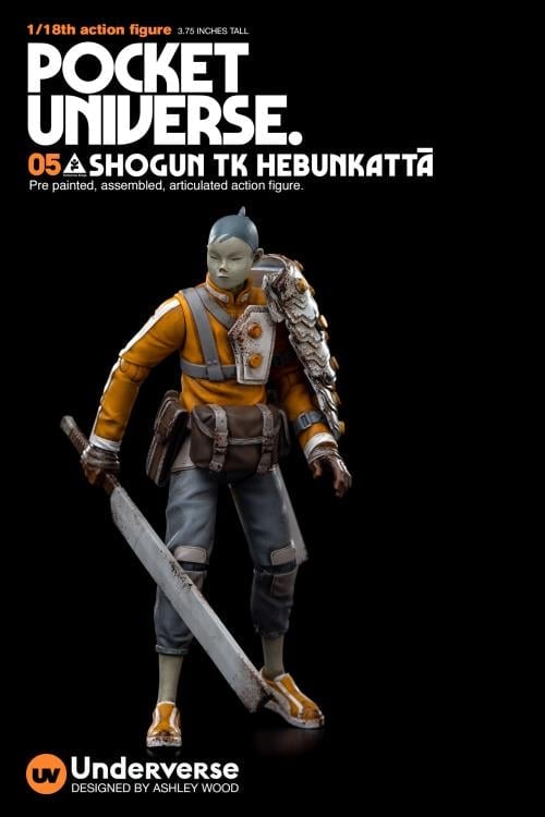 Tomorrow Kings Pocket Universe Shogun TK Hebunkatta 1/18 Scale Figure
