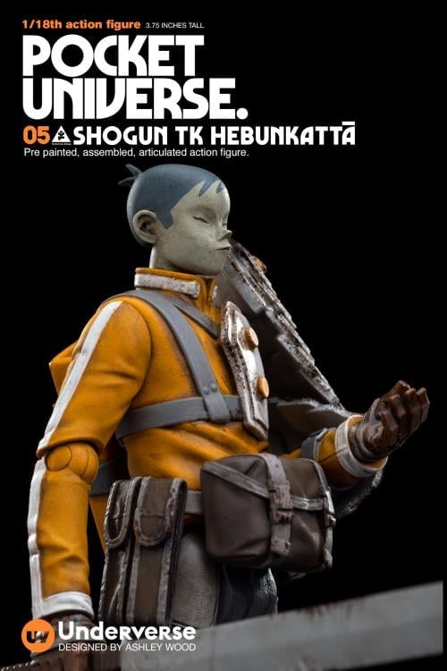Tomorrow Kings Pocket Universe Shogun TK Hebunkatta 1/18 Scale Figure