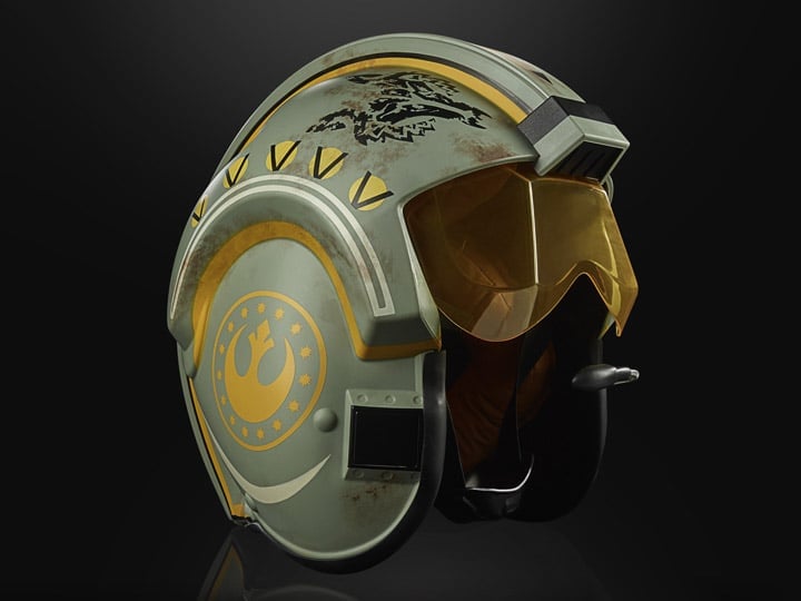 Star Wars: The Black Series Trapper Wolf X-Wing Pilot (The Mandalorian) 1:1 Scale Wearable Helmet (Electronic) Gallery Image 1