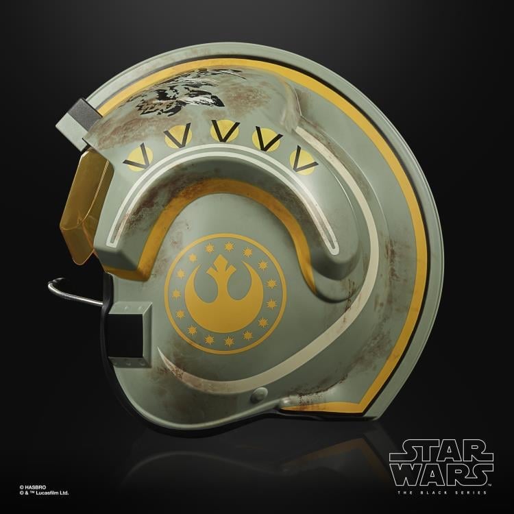 Star Wars: The Black Series Trapper Wolf X-Wing Pilot (The Mandalorian) 1:1 Scale Wearable Helmet (Electronic) Gallery Image 4