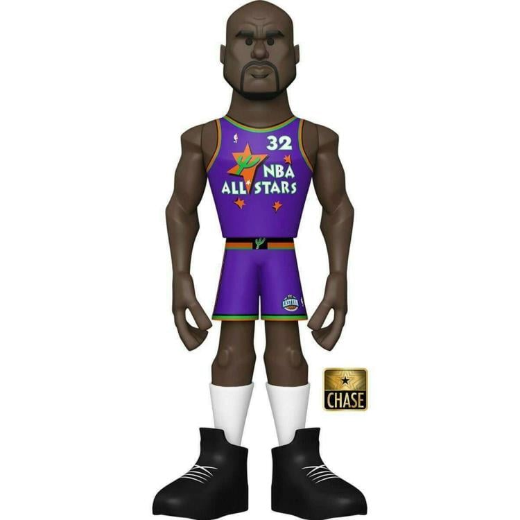 NBA: All Stars Gold Legends Shaquille O'Neal 12-Inch Premium Vinyl Figure (Chase) Gallery Image 3