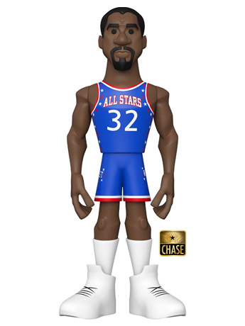 NBA: All Stars Gold Legends Magic Johnson 5-inch Premium Vinyl Figure (Chase) Gallery Image 2