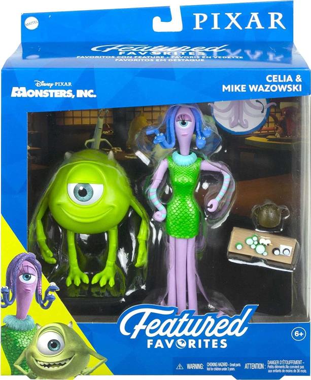 Monsters Inc. Featured Favorites Celia Mae & Mike Wazowski Figures Gallery Image 7