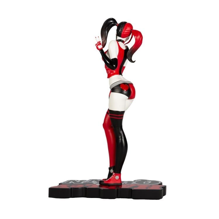 DC Comics Red White & Black Harley Quinn (J. Scott Campbell) Limited Edition Statue Gallery Image 5