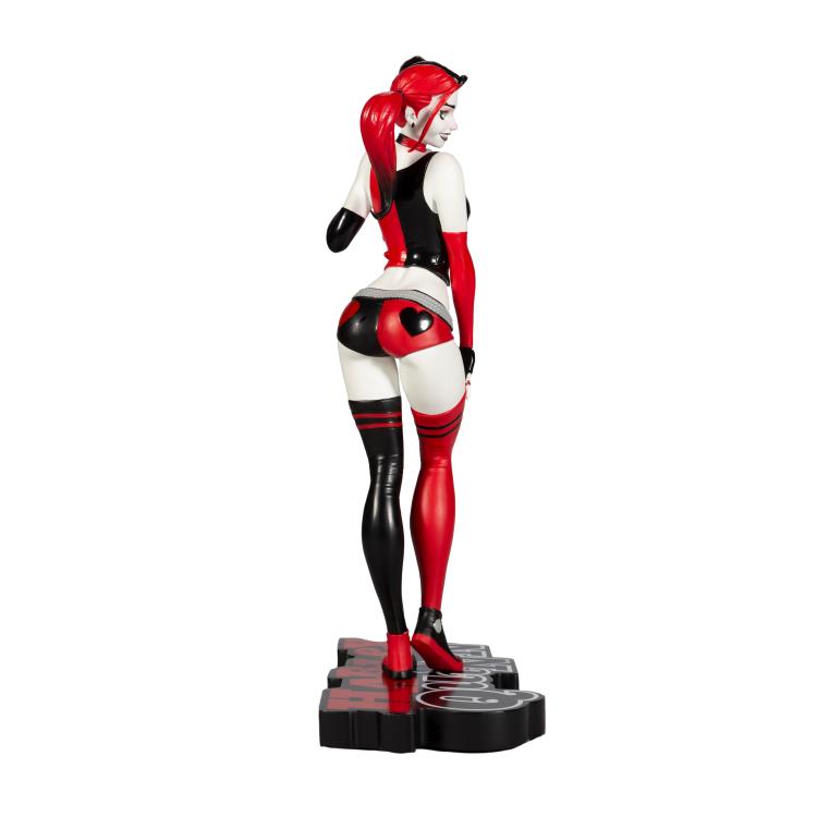 DC Comics Red White & Black Harley Quinn (J. Scott Campbell) Limited Edition Statue Gallery Image 4