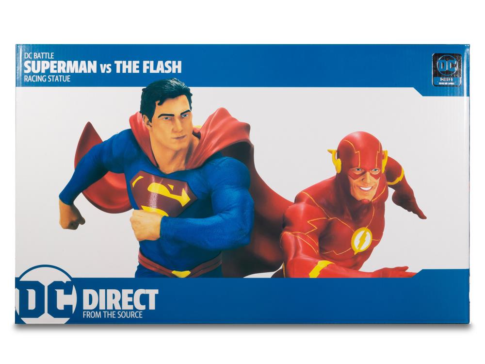 DC Comics Superman vs. The Flash Limited Edition 1/8 Scale Battle Statue Gallery Image 9