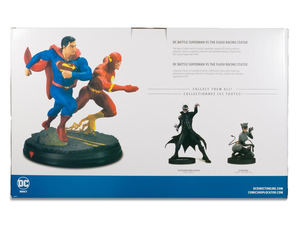 DC Comics Superman vs. The Flash Limited Edition 1/8 Scale Battle Statue Gallery Image 12