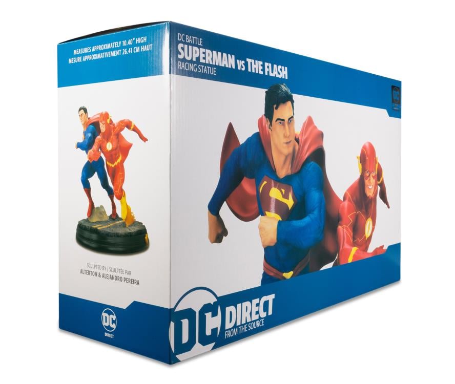 DC Comics Superman vs. The Flash Limited Edition 1/8 Scale Battle Statue Gallery Image 10