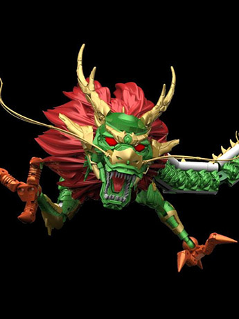 Tamashii Soul Toys TS-01GR Green Dragon Long March 5 Rocket Transformation Mecha Gallery Image 2