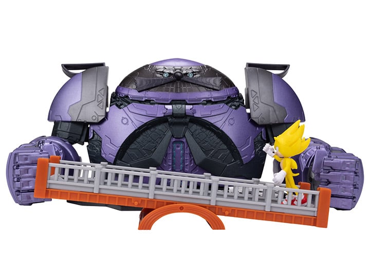 Sonic the Hedgehog 2 2.5" Giant Eggman Robot Playset Gallery Image 1