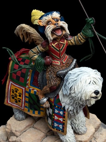 Labyrinth Sir Didymus & Ambrosius 1/6 Scale Limited Edition Statue Gallery Image 2