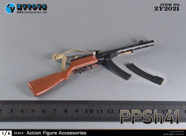 PPSH-41 Submachine Gun 1/6 Scale Accessory Set