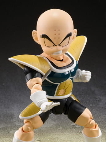 Dragon Ball Z S.H.Figuarts Krillin (Battle Clothes) Exclusive Action Figure Gallery Image 2