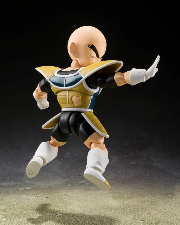 Dragon Ball Z S.H.Figuarts Krillin (Battle Clothes) Exclusive Action Figure Gallery Image 7