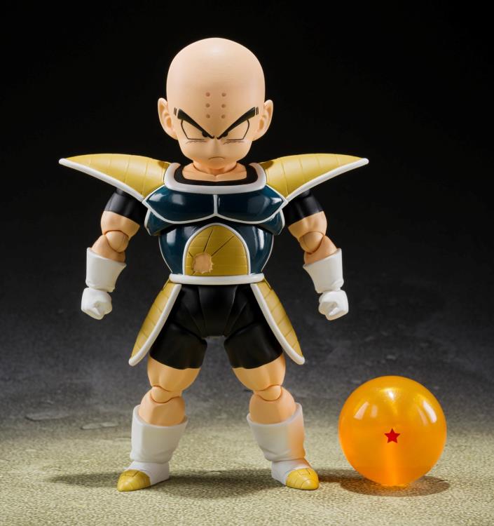 Dragon Ball Z S.H.Figuarts Krillin (Battle Clothes) Exclusive Action Figure Gallery Image 9