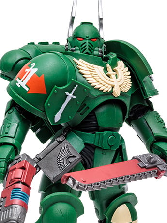 Warhammer 40,000 Dark Angels Intercessor Action Figure Gallery Image 2