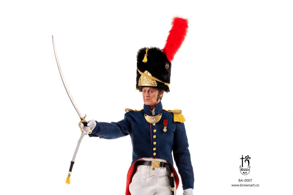 Napoleonic Wars French Imperial Guard Subaltern 1/6 Scale Figure Gallery Image 8