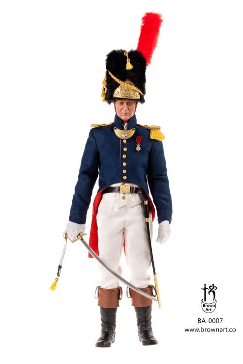 Napoleonic Wars French Imperial Guard Subaltern 1/6 Scale Figure Gallery Image 4