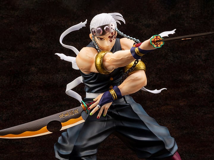 Demon Slayer: Kimetsu No Yaiba ArtFX J Tengen Uzui 1/8 Scale Figure Gallery Image 1