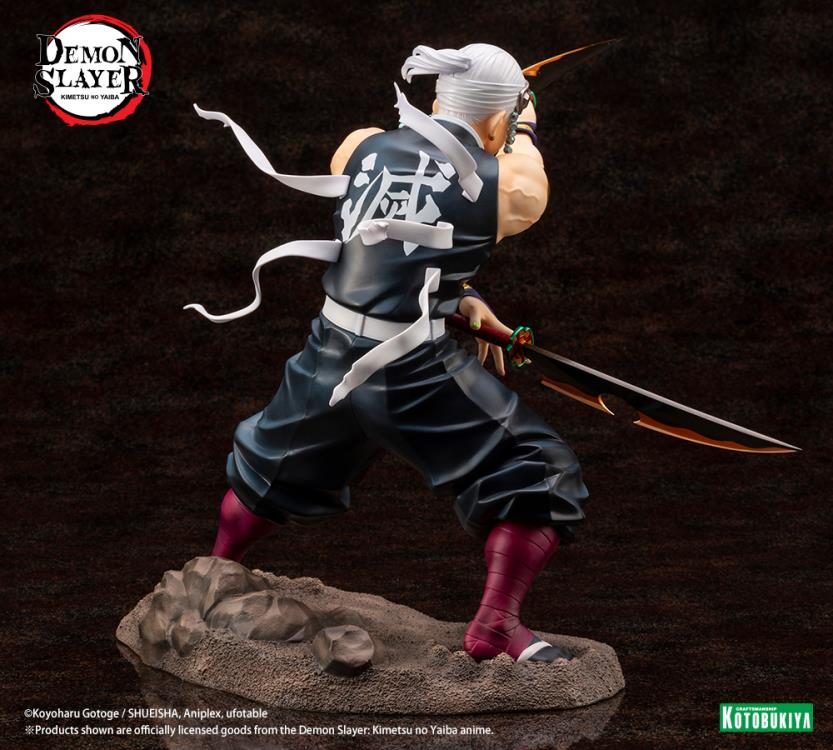 Demon Slayer: Kimetsu No Yaiba ArtFX J Tengen Uzui 1/8 Scale Figure Gallery Image 11