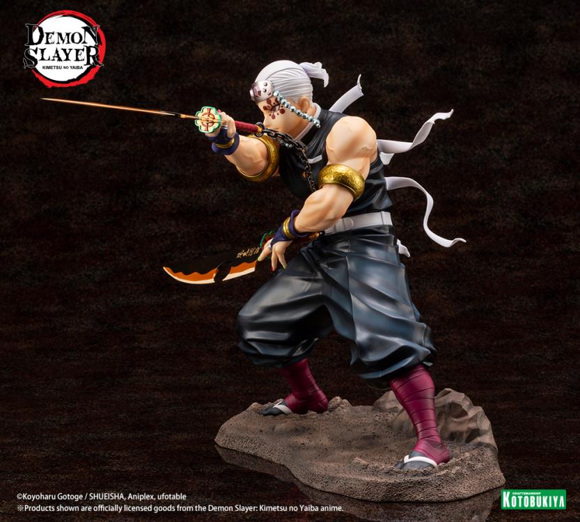 Demon Slayer: Kimetsu No Yaiba ArtFX J Tengen Uzui 1/8 Scale Figure Gallery Image 8