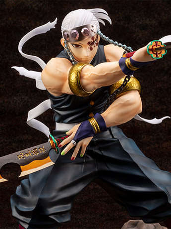 Demon Slayer: Kimetsu No Yaiba ArtFX J Tengen Uzui 1/8 Scale Figure Gallery Image 2