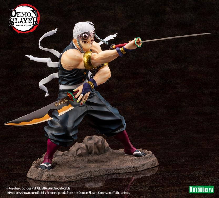 Demon Slayer: Kimetsu No Yaiba ArtFX J Tengen Uzui 1/8 Scale Figure Gallery Image 12