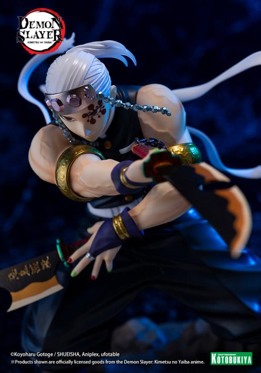 Demon Slayer: Kimetsu No Yaiba ArtFX J Tengen Uzui 1/8 Scale Figure Gallery Image 5