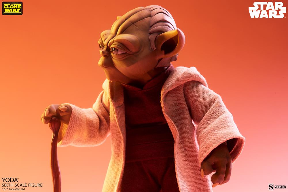 Star Wars: The Clone Wars Yoda 1/6 Scale Figure Gallery Image 15