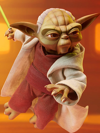 Star Wars: The Clone Wars Yoda 1/6 Scale Figure Gallery Image 2