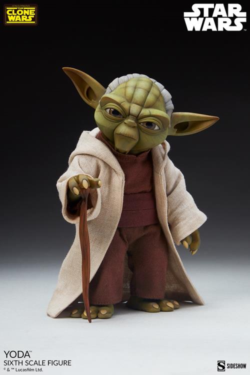 Star Wars: The Clone Wars Yoda 1/6 Scale Figure Gallery Image 9