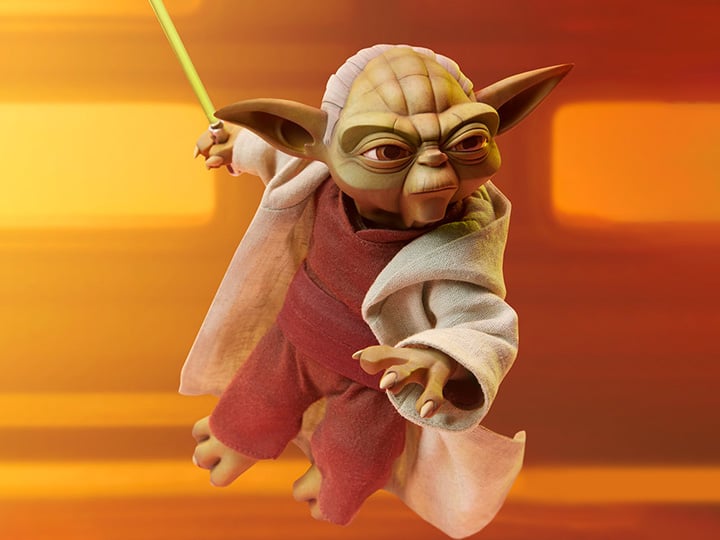 Star Wars: The Clone Wars Yoda 1/6 Scale Figure Gallery Image 1