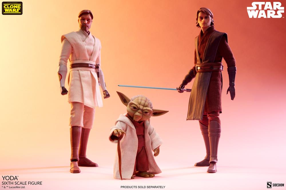 Star Wars: The Clone Wars Yoda 1/6 Scale Figure Gallery Image 17