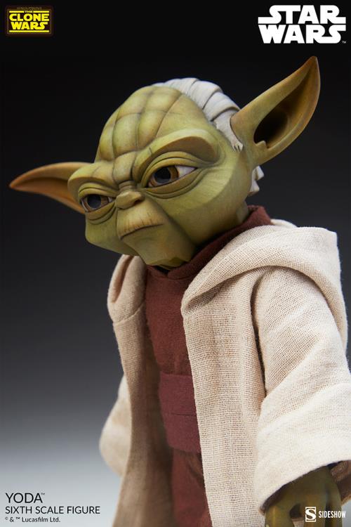 Star Wars: The Clone Wars Yoda 1/6 Scale Figure Gallery Image 6