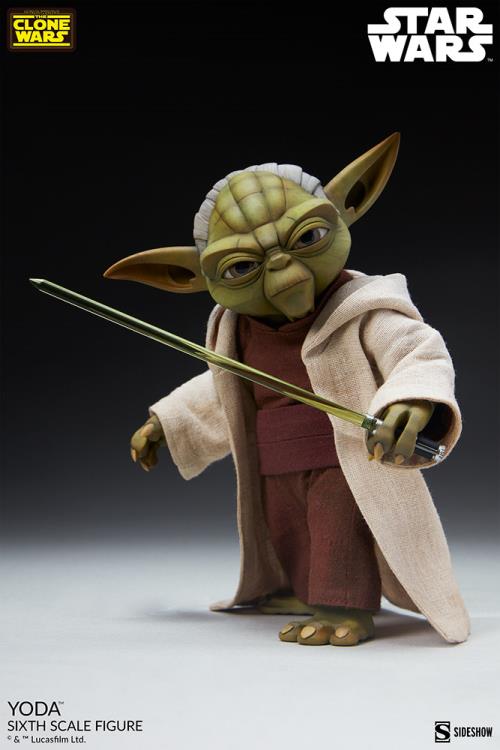 Star Wars: The Clone Wars Yoda 1/6 Scale Figure Gallery Image 8