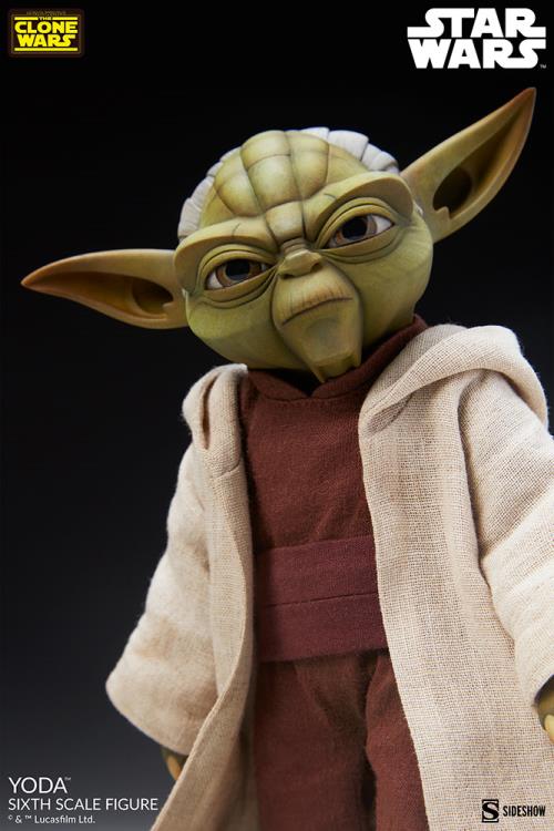 Star Wars: The Clone Wars Yoda 1/6 Scale Figure Gallery Image 7