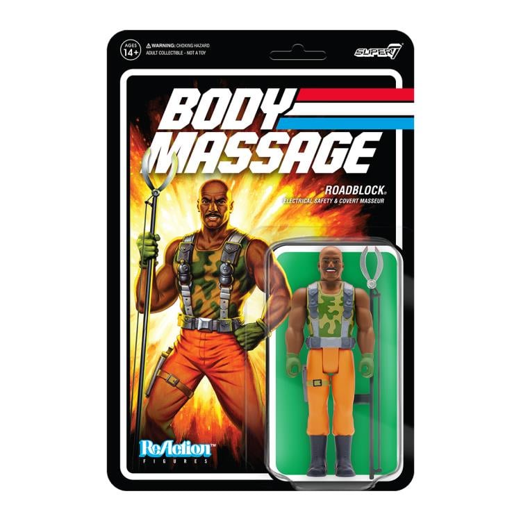 G.I. Joe ReAction Roadblock PSA Figure Gallery Image 4